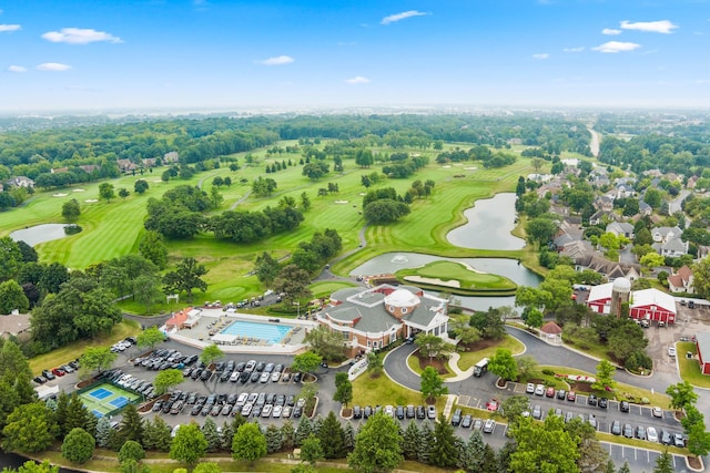 3113 Turnberry Rd, Saint Charles, IL 60174 - aerial view of a large body of water and a local golf course