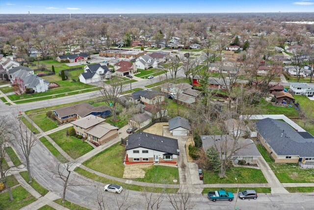 236 Early St, Park Forest, IL 60466 - aerial view of residential area