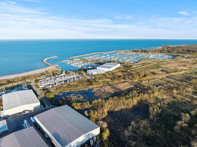 1416 3rd St, Winthrop Harbor, IL 60096 - aerial view of a nearby body of water
