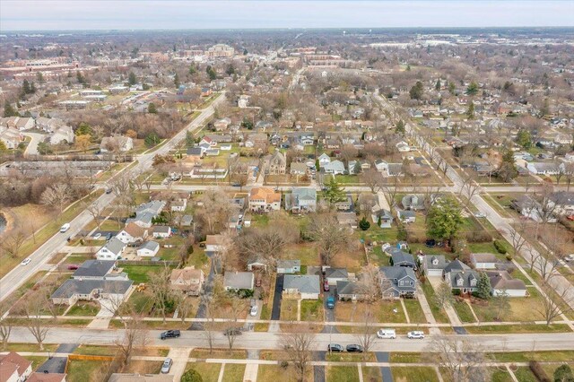 29 S Ash St, Palatine, IL 60067 - aerial view of property's location with nearby suburban area