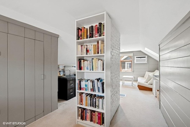 2206 Forestview Rd, Evanston, IL 60201 - bedroom featuring carpet and a wall unit AC