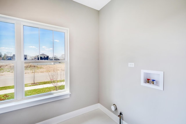 24465 S St Peters Dr, Channahon, IL 60410 - clothes washing area featuring hookup for a washing machine