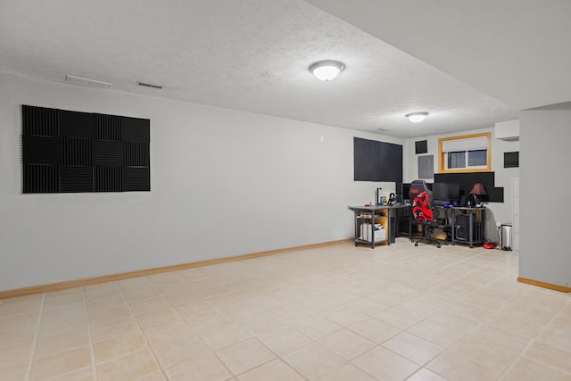8 Harrison Ct, Bloomington, IL 61704 - office with a textured ceiling and baseboards