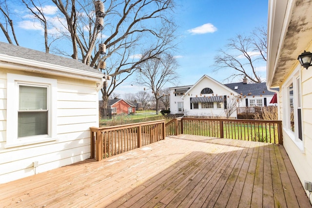 12217 S 68th Ct, Palos Heights, IL 60463 - wooden terrace with a residential view