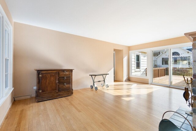12217 S 68th Ct, Palos Heights, IL 60463 - workout area featuring wood finished floors and baseboards