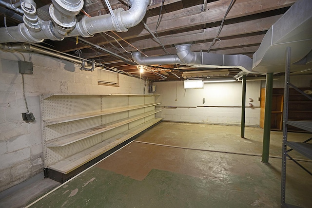 122 W Allen St, Ottawa, IL 61350 - view of unfinished basement