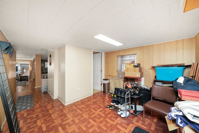 3132 Oak Park Ave, Berwyn, IL 60402 - below grade area featuring wood walls