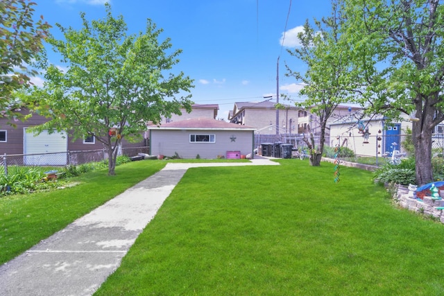 view of yard