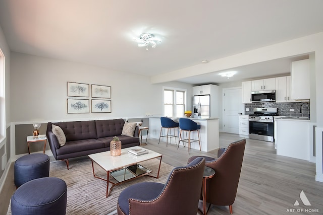 10925 Lyman Ave, Chicago Ridge, IL 60415 - living area with light wood-style flooring
