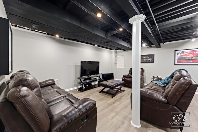 480 De Lasalle Ave, Naperville, IL 60565 - living area with wood finished floors