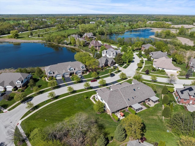 12195 Oxford Ct, Lemont, IL 60439 - view of property location featuring a large body of water and nearby suburban area