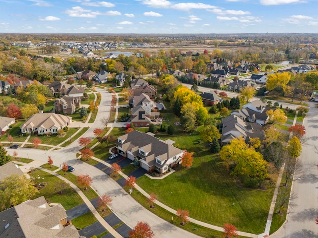 12195 Oxford Ct, Lemont, IL 60439 - aerial overview of property's location with nearby suburban area