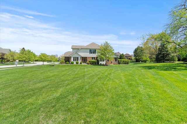 12195 Oxford Ct, Lemont, IL 60439 - view of front of house featuring a front yard