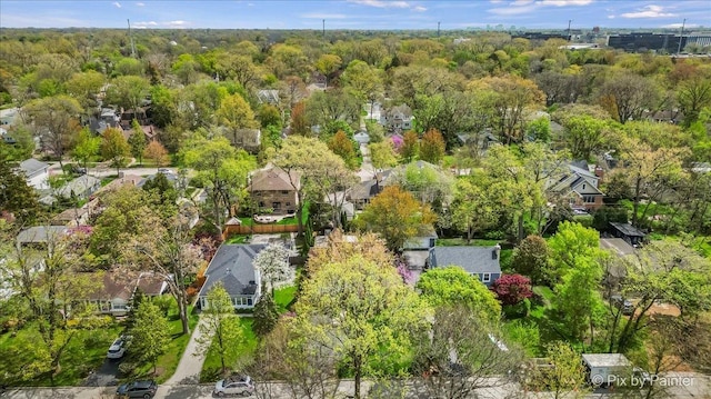 705 Hunter Rd, Glenview, IL 60025 - aerial view of residential area