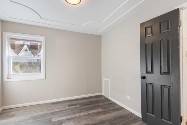 12509 S Bishop St, Calumet Park, IL 60827 - spare room with dark wood finished floors and baseboards