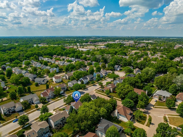 2248 Cheshire Dr, Aurora, IL 60502 - aerial perspective of suburban area