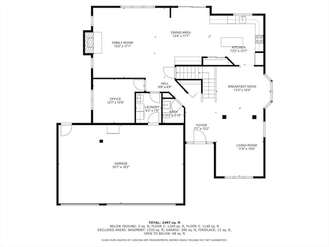 10650 Painted Desert Ct, Huntley, IL 60142 - property floor plan