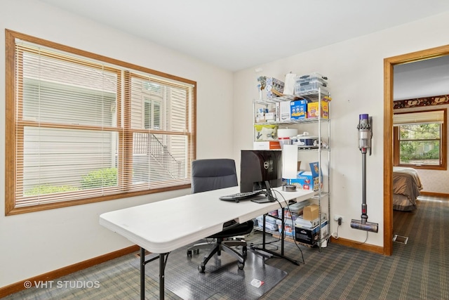16 Rock River Ct, Naperville, IL 60565 - carpeted office with baseboards