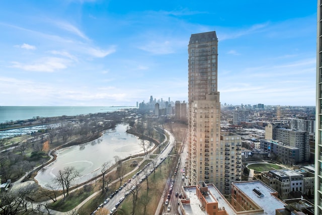 2626 N Lakeview Ave Unit 2703, Chicago, IL 60614 - city view featuring a nearby body of water