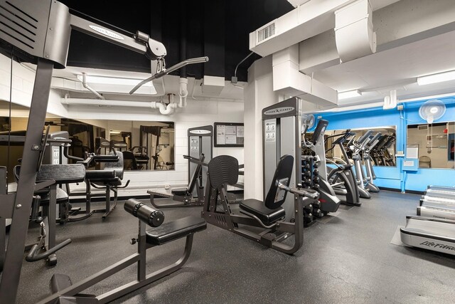 2626 N Lakeview Ave Unit 2703, Chicago, IL 60614 - view of exercise room