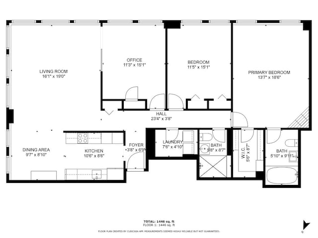 2626 N Lakeview Ave Unit 2703, Chicago, IL 60614 - room layout