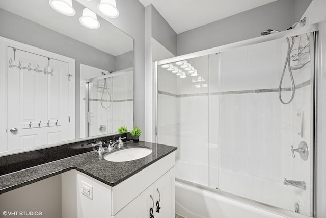 209 S Evergreen Ave, Arlington Heights, IL 60005 - bathroom with vanity and enclosed tub / shower combo