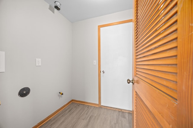 21315 W Edison Ln, Plainfield, IL 60544 - washroom featuring light wood-type flooring and baseboards