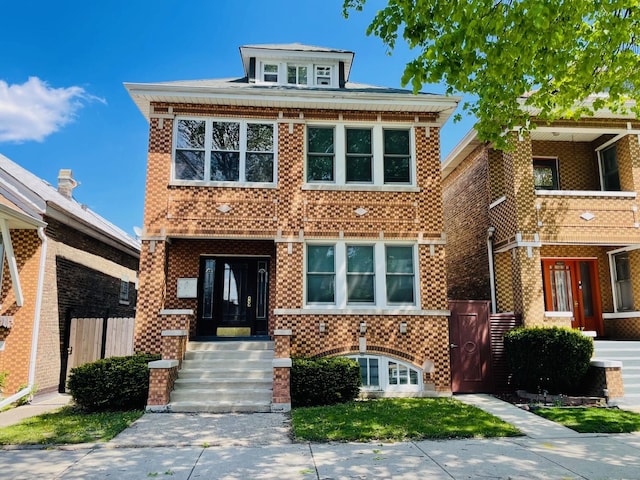 4623 S Harding Ave, Chicago, IL 60632 - american foursquare style home with brick siding