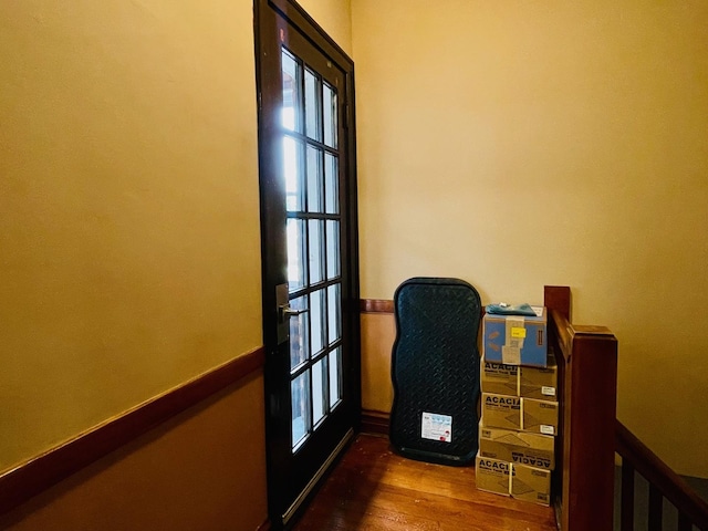 4623 S Harding Ave, Chicago, IL 60632 - office featuring dark wood finished floors