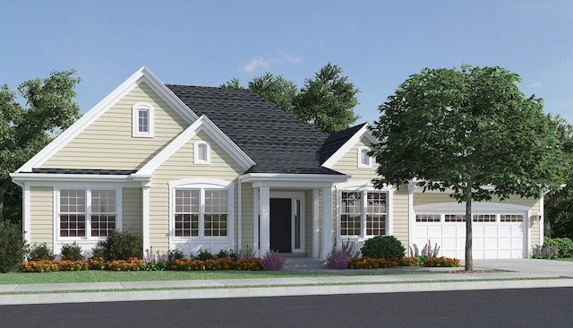 515 Cora Ln, Saint Charles, IL 60174 - view of front facade featuring concrete driveway and a garage