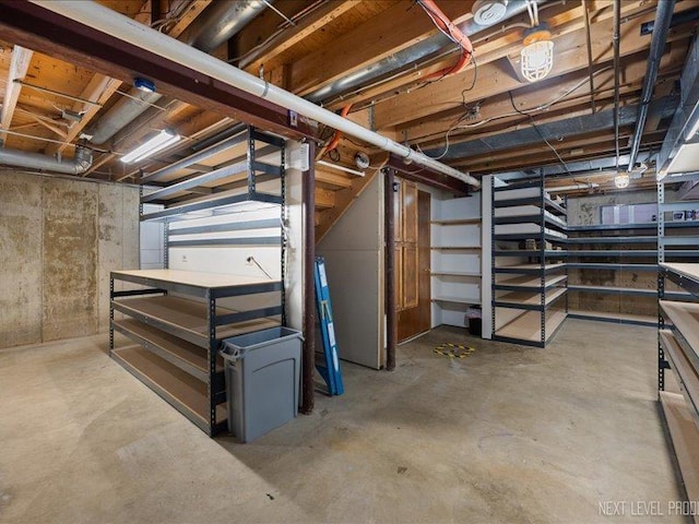48W142 Milnamow Dr, Maple Park, IL 60151 - view of unfinished basement