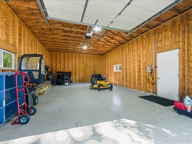 48W142 Milnamow Dr, Maple Park, IL 60151 - garage with a garage door opener