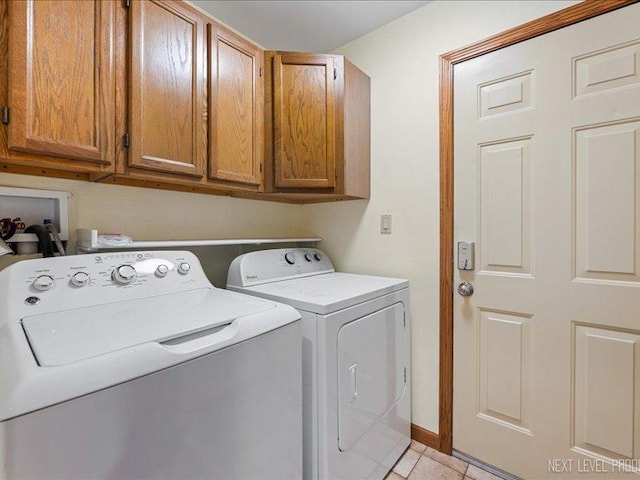 48W142 Milnamow Dr, Maple Park, IL 60151 - washroom with cabinet space, washer and dryer, and light tile patterned floors