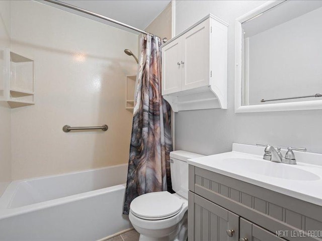 48W142 Milnamow Dr, Maple Park, IL 60151 - bathroom with vanity and shower / bath combo with shower curtain