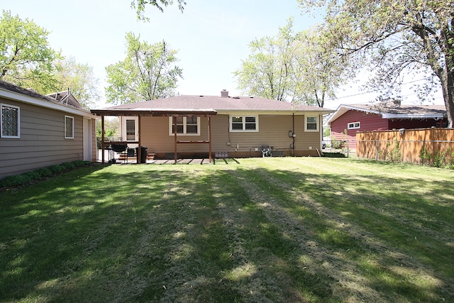 512 S Hebbard St, Joliet, IL 60433 - back of property featuring a patio