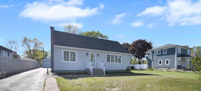 3816 N Washington St, Westmont, IL 60559 - view of front of home featuring a detached garage and an outbuilding