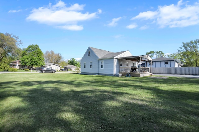 3816 N Washington St, Westmont, IL 60559 - rear view of house