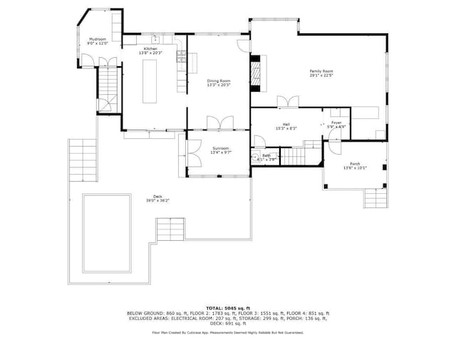 794 Dean Ave, Highland Park, IL 60035 - floor plan / room layout