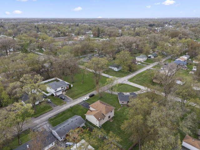 16215 S Trumbull Ave S, Markham, IL 60428 - aerial overview of property's location with nearby suburban area
