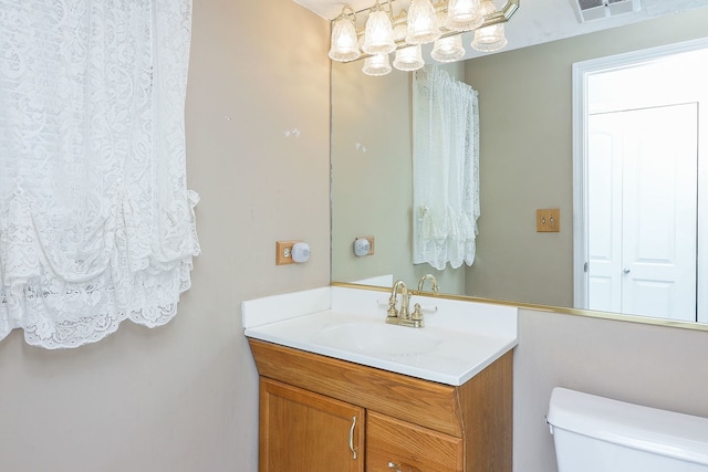 1116 N Old Fence Rd, Addison, IL 60101 - bathroom with vanity and toilet