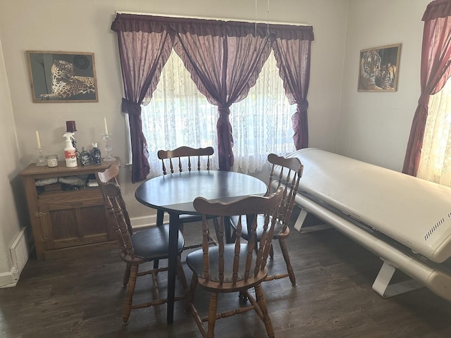 210 W S St, Sheffield, IL 61361 - dining room featuring wood finished floors, plenty of natural light, and baseboards