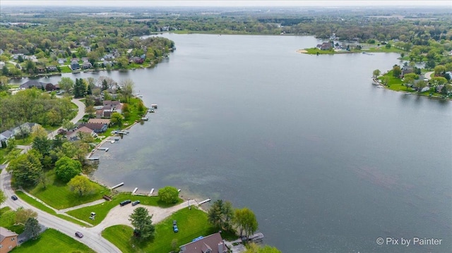 118 Centralia Pl, Poplar Grove, IL 61065 - aerial view of property's location with a nearby body of water
