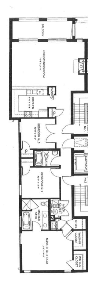 4727 N Clark St Unit 2S, Chicago, IL 60640 - view of room layout