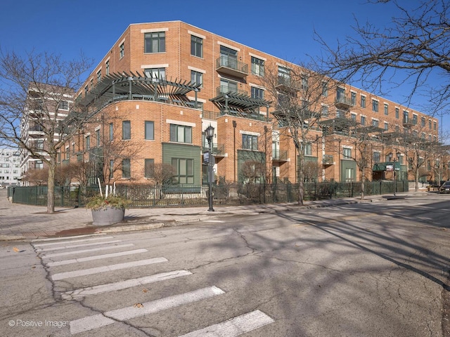 131 W Adelaide St Unit 308, Elmhurst, IL 60126 - view of apartment building / complex featuring fence