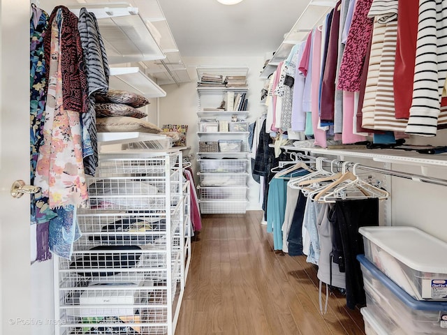 131 W Adelaide St Unit 308, Elmhurst, IL 60126 - spacious closet with wood finished floors