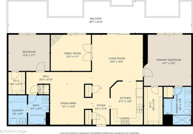131 W Adelaide St Unit 308, Elmhurst, IL 60126 - room layout