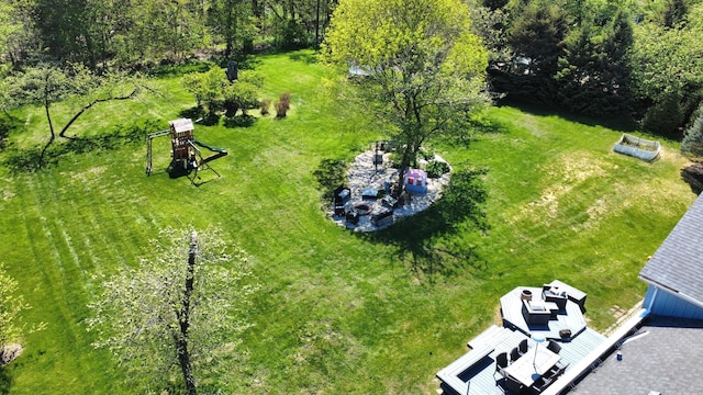 574 Aberdeen Rd, Frankfort, IL 60423 - drone / aerial view