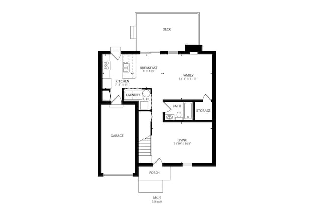 1479 N Denton Ave, Palatine, IL 60067 - home floor plan