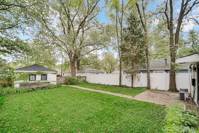 16781 Head St, Hazel Crest, IL 60429 - view of yard with cooling unit