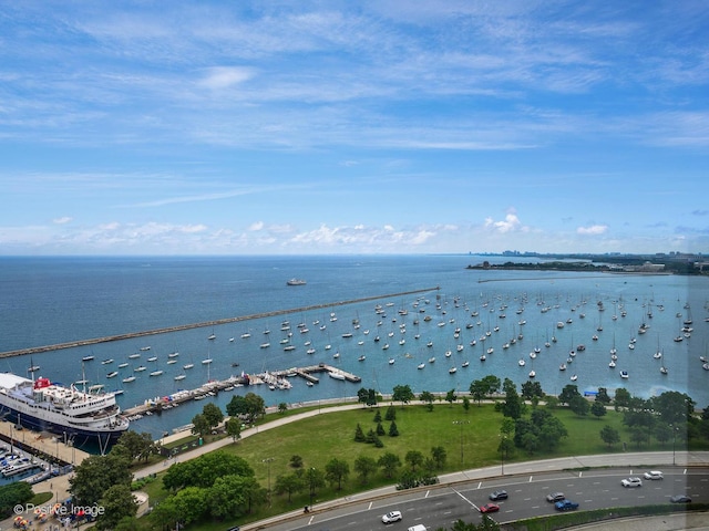 155 N Harbor Dr Unit 2011, Chicago, IL 60601 - drone / aerial view of a large body of water